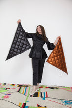 Load image into Gallery viewer, Quilted Triangle Scarf

